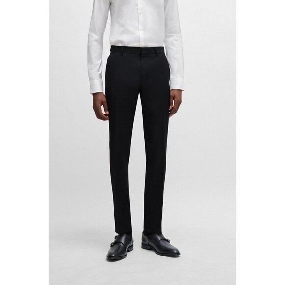 Hugo Boss Serge Virgin Wool Trousers 38R NWD - Picture 1 of 11